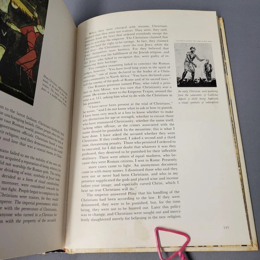 Vintage The Holy Land In The Time Of Jesus Norman Kotker 1967 Hardcover History